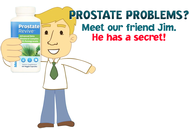 PROSTATE PROBLEMS? Meet our friend Jim. He has a secert! - Prostate Revive